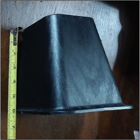 4 pack 6" Heavy Duty 1400 lbs. Bed Risers -Black Woodgrain Recycled Plastic - Picture 3 of 10